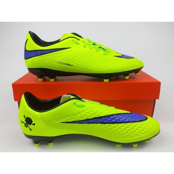 Nike Men Rare Hypervenom Phelon FG Yellow - Picture 8 of 8